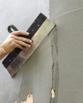 Pose de béton