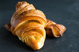 Croissant, viennoiserie de boulangerie artisanale