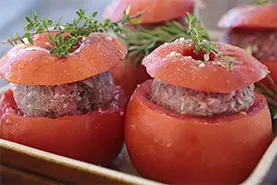 Tomates farcies, plats traiteurs et restaurateurs